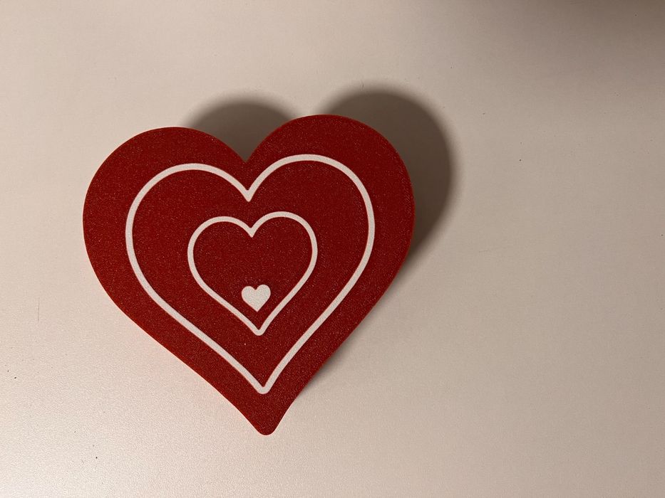 Cutie bijuterii compartimentata Inima 50 lei