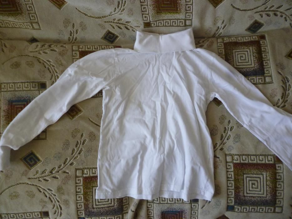 Блузка белая школьная