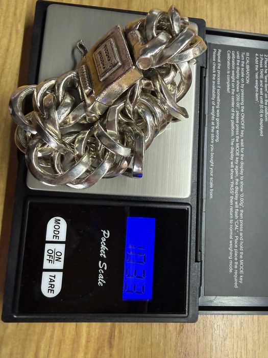 Buddha to Buddha Chain Big -сребърнa гривнa