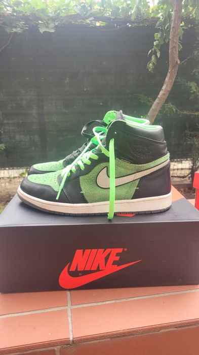Jordan 1 Zoom green
