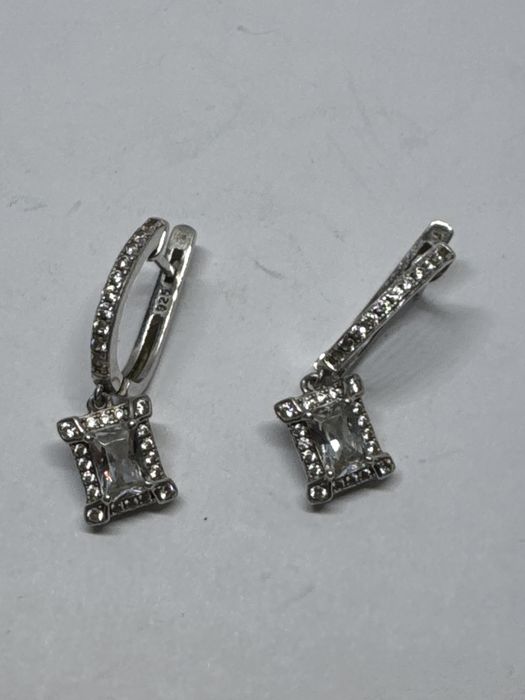 сребърни дамски обеци 4.13гр 925