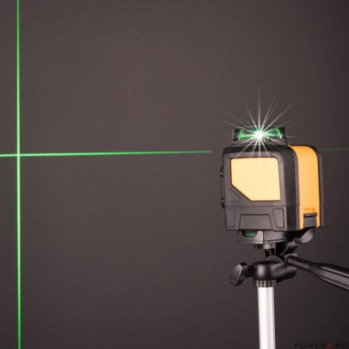 Nivela laser incrucisat, 360 grade 50 metri, trepied geanta, Powermat