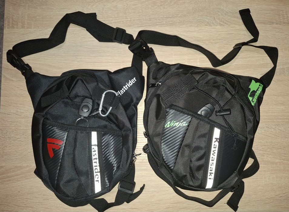 Borseta moto/scuter/atv/bicicketă,Fastrider si Kawasaky,  NOI