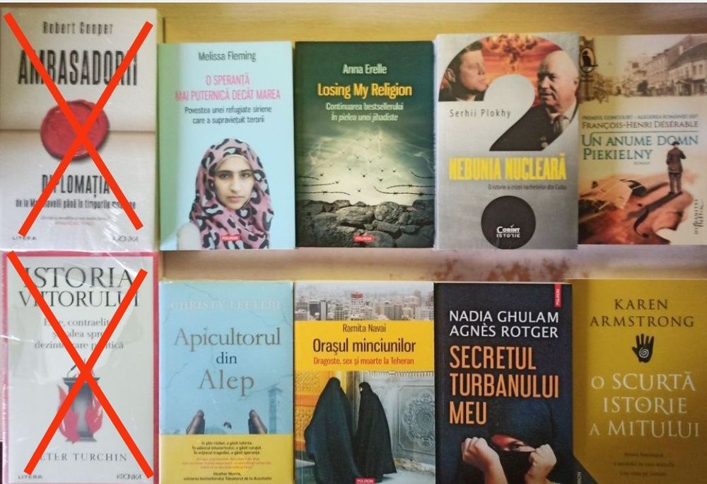 Carti de istorie, geopolitica (lichidare biblioteca)