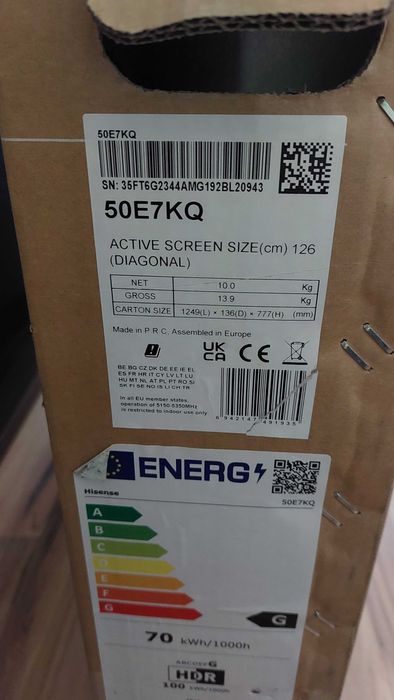 Телевизор Hisense 50 на части