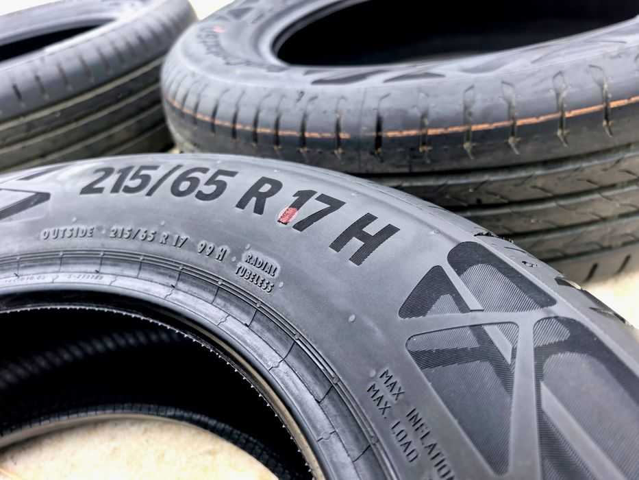 ЛЕТНИ ГУМИ  Continental EcoContact 6 215/65 R17 – 4бр като нови
