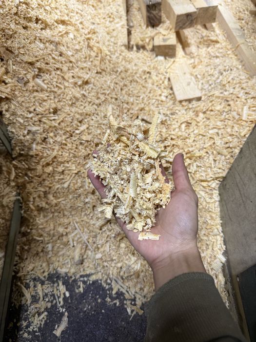 опилка крупная и мелкая