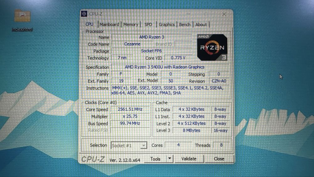 HP ProBook 455 G8 Ryzen3 5400U с AMD Radeon Graphics