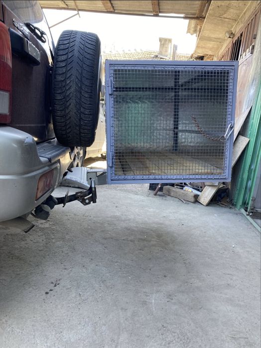 Клетка за кучета за теглич