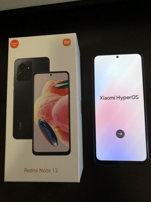 Telefon Redmi Note 12 128 GB, liber de rețea, stare foarte bună