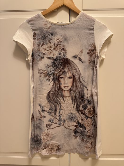 Рокля Mayoral блуза, летен комплект с панталонки