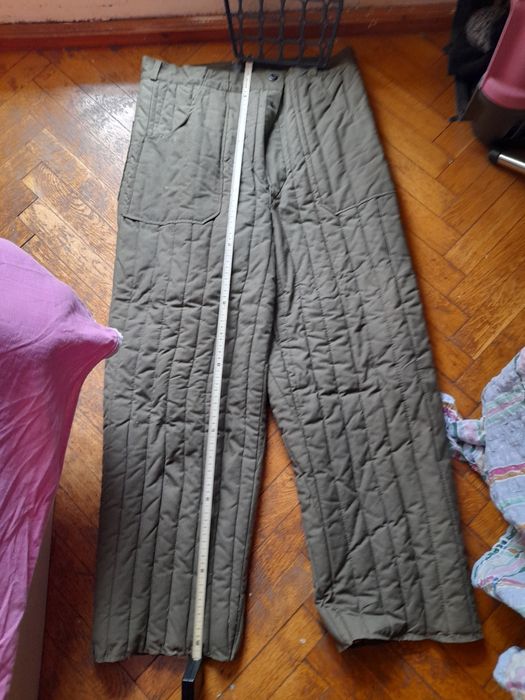 Брезентова престилка и долнище от памуклийка