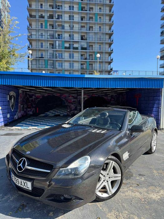 Mercedes SL / volan CUSTOM / Subwoofer / navigatie / evacuare  clapeta