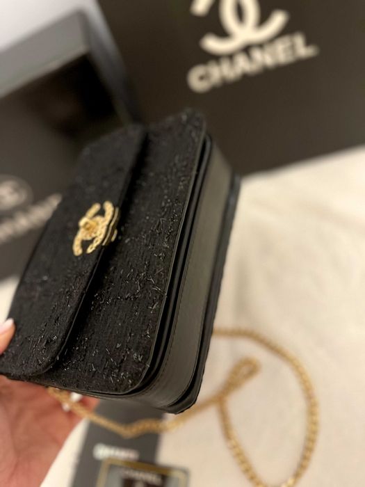 Geantă/Poșeta Chanel Tweed 20x13x5