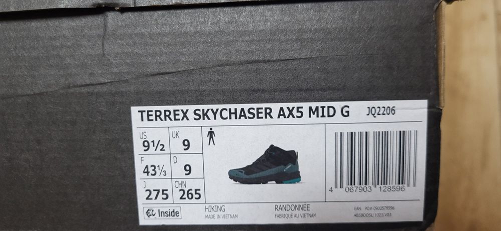 Adidas Terrex AX 5 GTX  MID Goretex  туристически маратонки