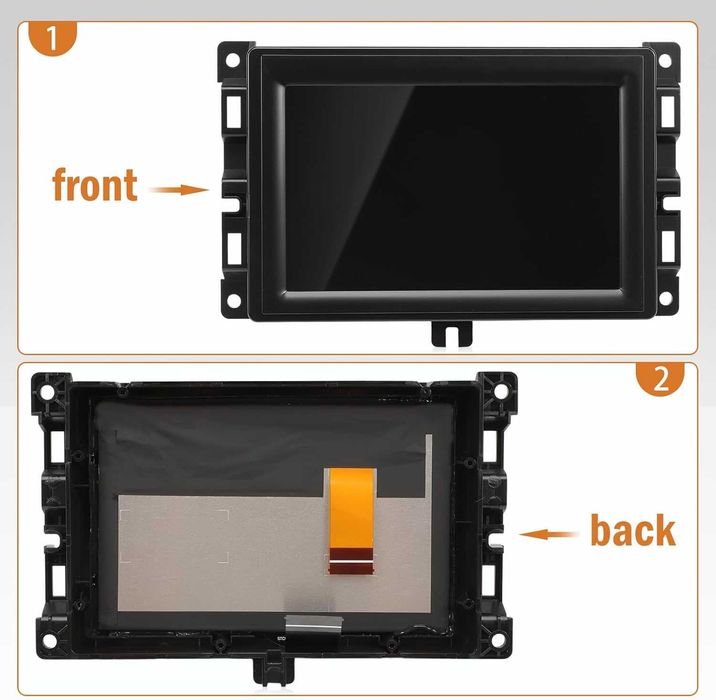 Display Touchscreen Navigatie 7 inch Jeep Compass 2017-2020 - Nou