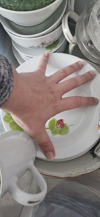 Комплект чаши и чинийки