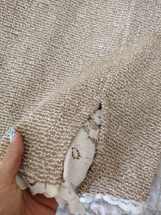 Нова рокля Zara   златисти нишки XS
