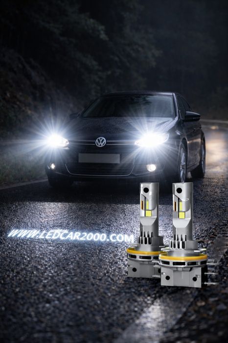 LED Крушки H15 – DRL + Дълги светлини | Професионална серия
