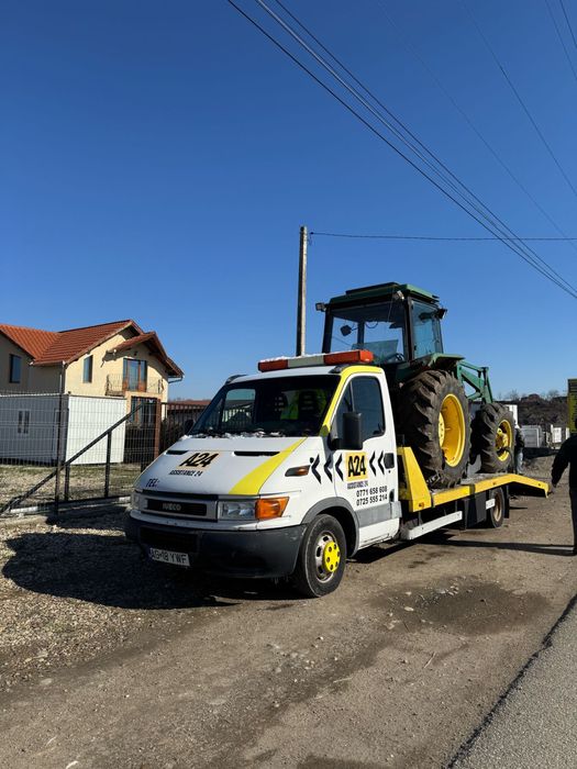 Tractari auto Utilaje agricole industriale dube XXL