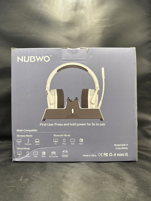 Nubwo G06-P white Multi-Compatible