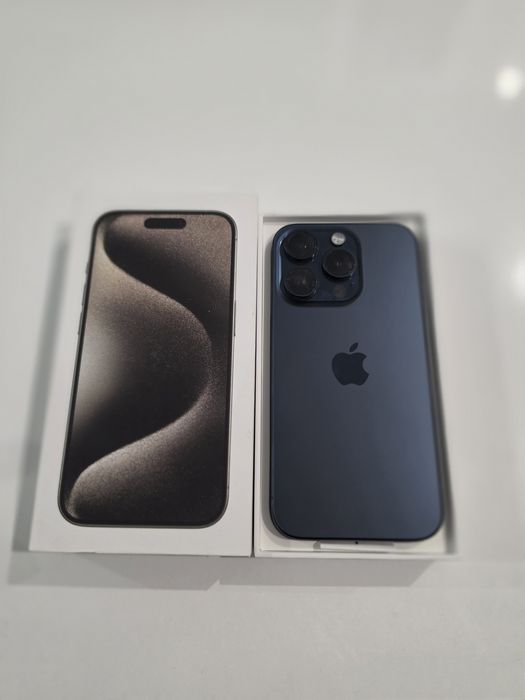 Iphone 15 PRO, Blue Titanium, 128 GB,