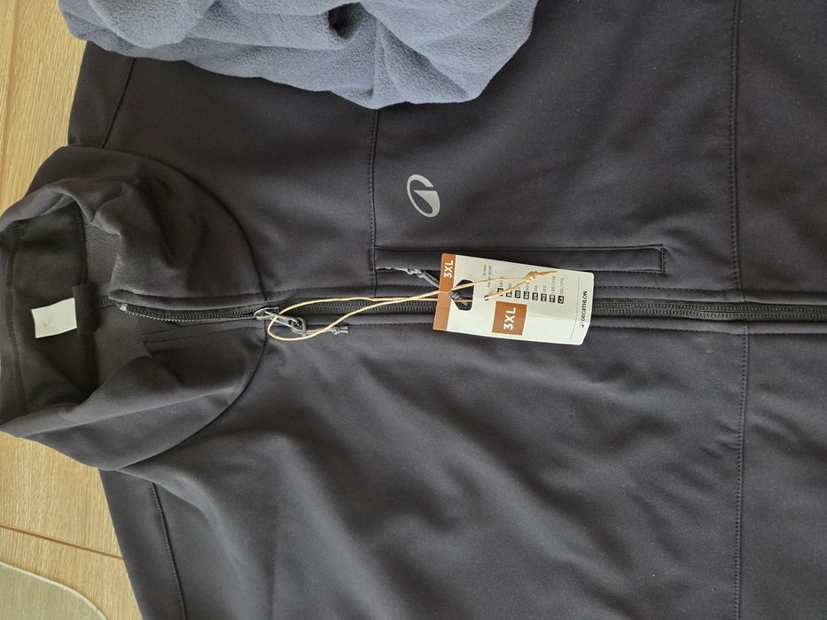 Set vesta+hanorac cu fermoar 2XL Decathlon