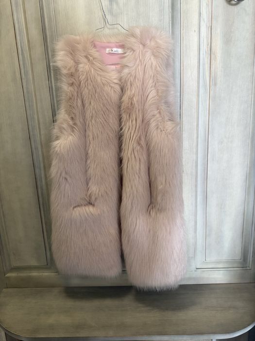 Розов елек с косъм  2025/2026