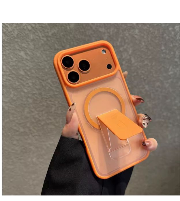 Husa Magnetica Silicon si Plastic cu Suport Birou - Iphone 17 PRO 17 PRO MAX 17 16 PRO 16 PRO MAX