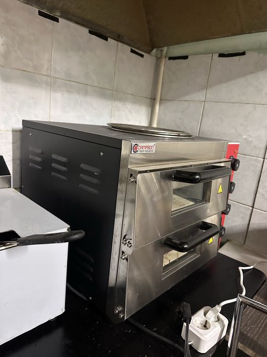 Пицца печь 2х секционный