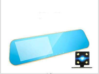 Видеорегистратор с две камери. Огледало с камера и регистратор