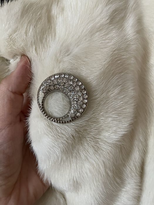 Белая норка шикарная