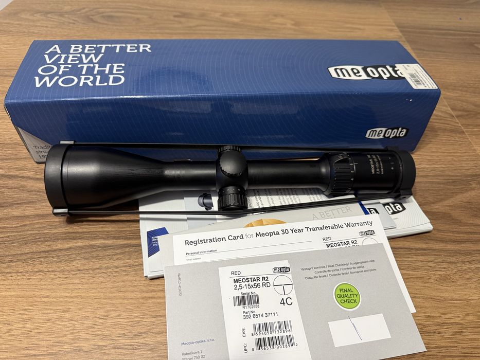 Оптика MEOPTA MEOSTAR R2 2,5-15x56 RD