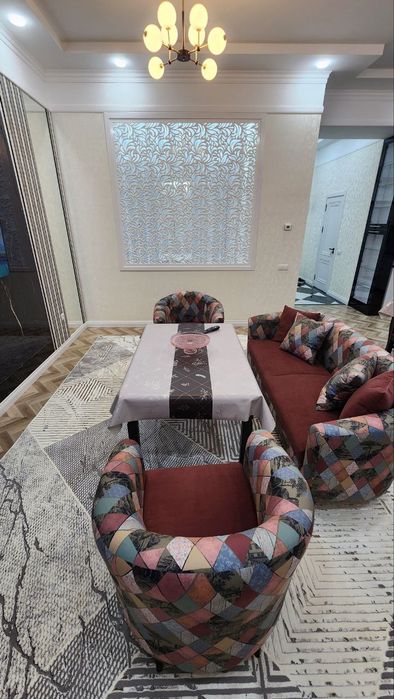 Аренда 2ком квартиры на Карасу 1. Новостройка