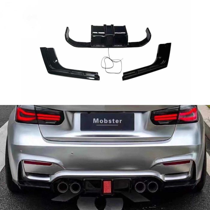 Дифузьор за задна броня БМВ М3 Ф80 М4 Ф82 BMW M3 F80 M4 F82 F1 STOP