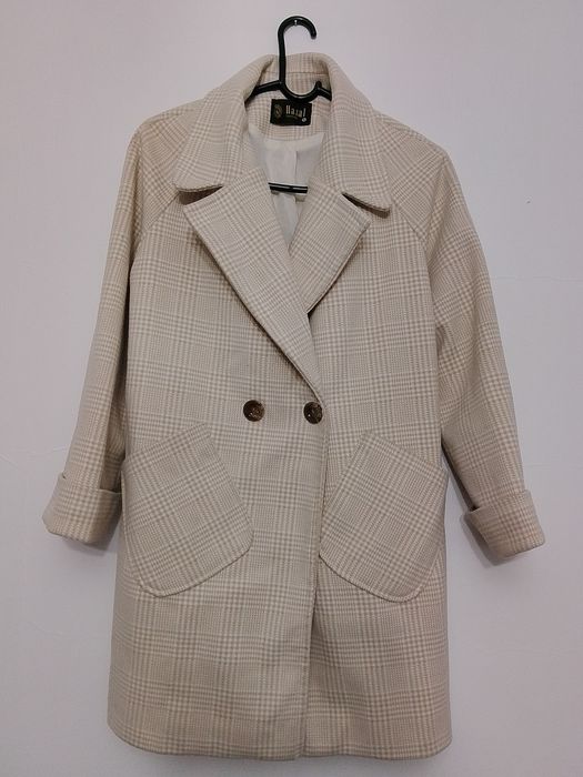 Пальто молочный цвет