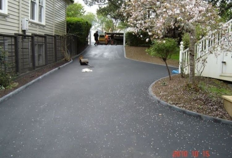 Асфальтирование укладка