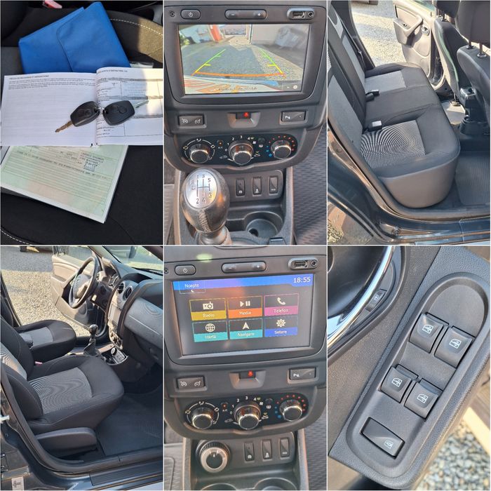 Dacia Duster 2016 4x4 1.5 Dci 110 CP Euro6 Prestige Navi Cameră Senzori Cârlig