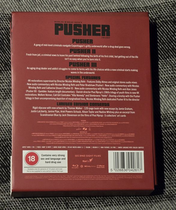 The Pusher Trilogy Limited Edition Blu-Ray