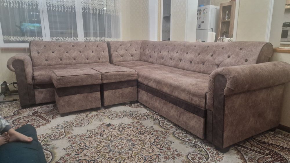 Диван уголок для зала