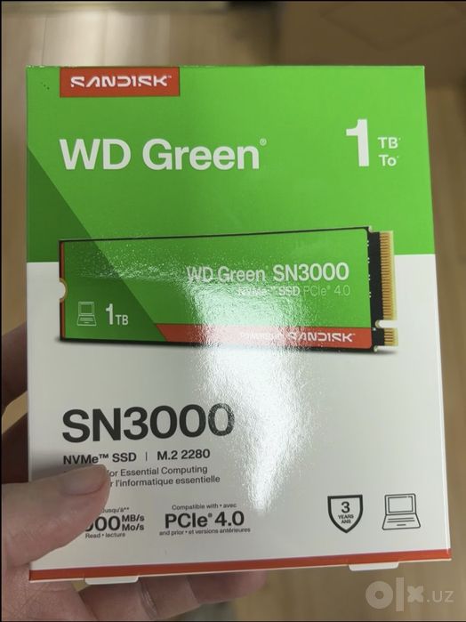 SSD диск WDgreen 1TB
