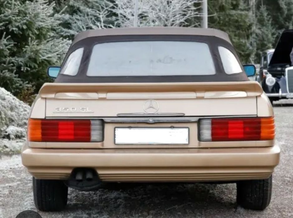 ZENDER/BBS Mercedes W 107  R 107 C 107 Heckspoiler Спойлер Оригинал