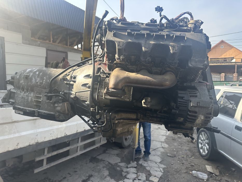 М112 двигатель и акпп, есть акпп гидравлически 5 ступка