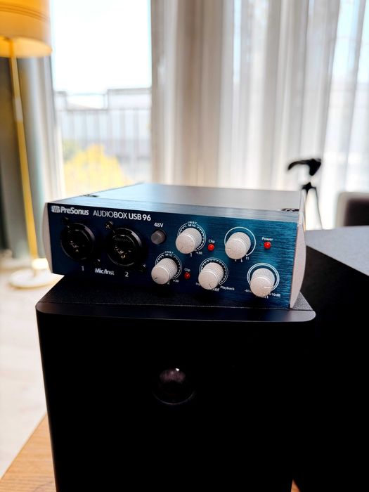 Звуковая карта PreSonus AudioBox USB 96 (USB-аудиоинтерфейс)