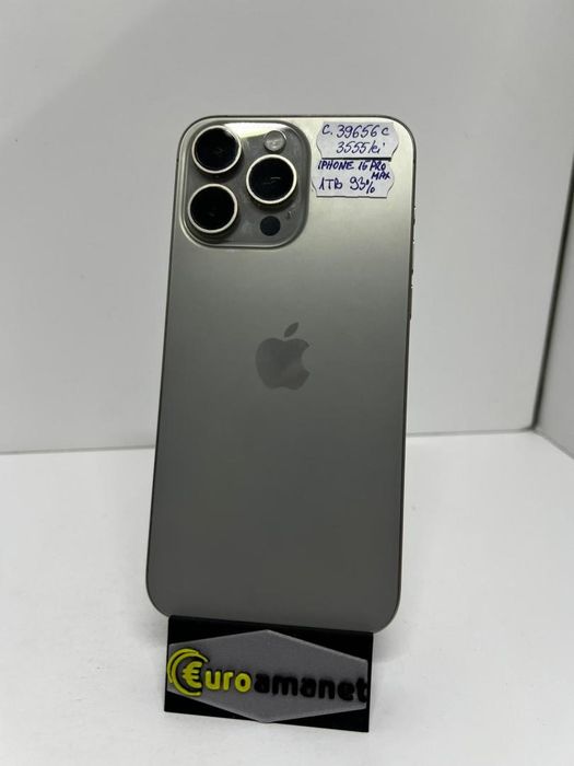 Telefon mobil Apple iPhone 15 Pro Max, 1TB, Bat. 93% -I-