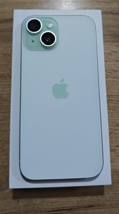 Iphone 15 green 128gb, Айфон 15 зелен 128гб.
