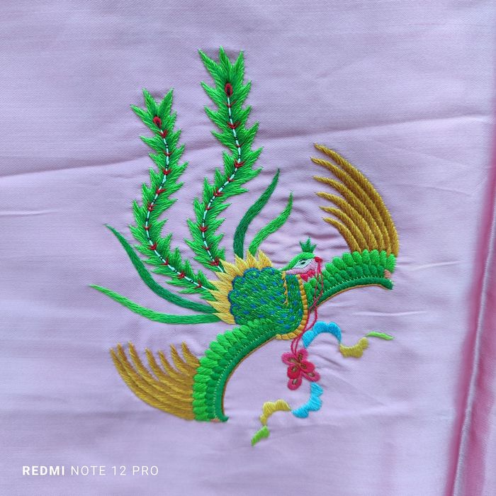 Покрывало шёлковое.