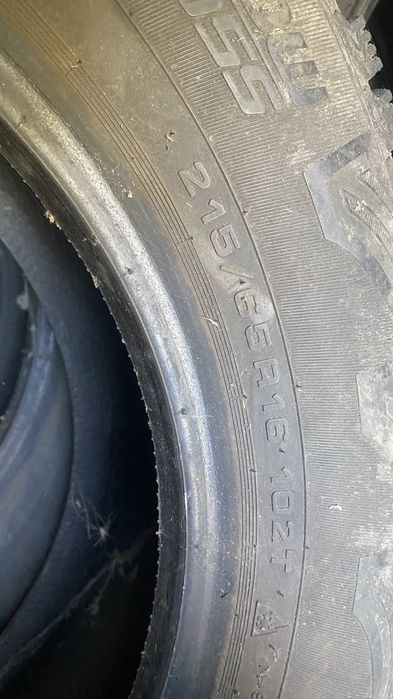 Продам шины 215/65/16