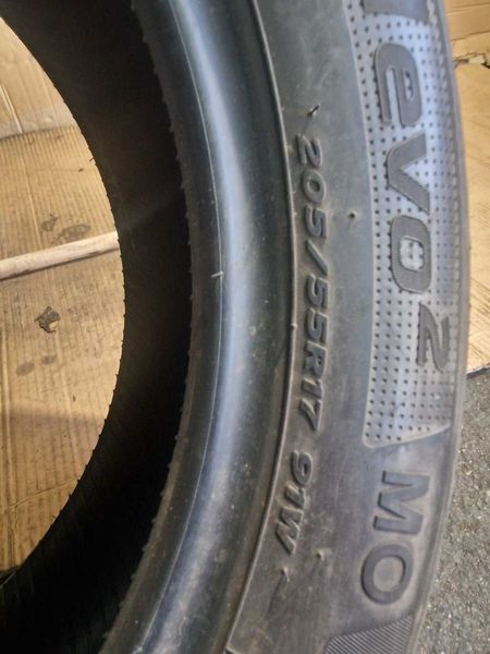 2 Hankook R17 205/55
летни гуми DOT1218