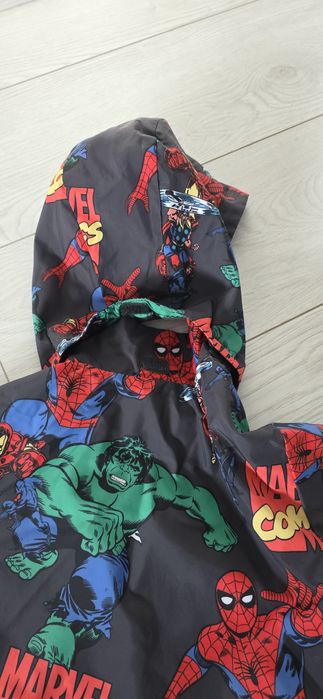 Geaca H&M supereroi Hulk Spiderman stare perfecta 98-104 2-4 ani